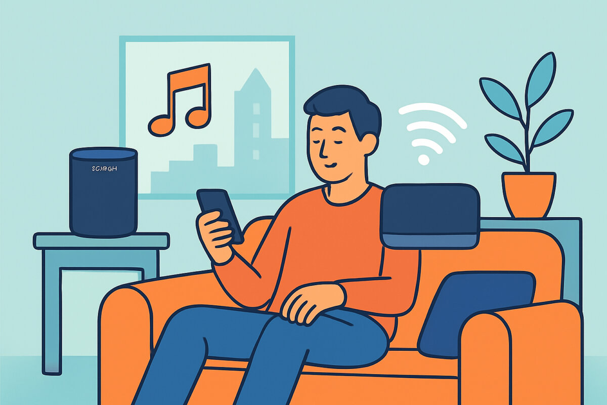 Langaton äänentoisto – Sonos, AirPlay ja monihuonejärjestelmät